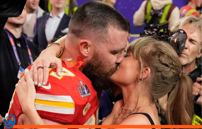 Taylor Swift celebra Travis Kelce NFL