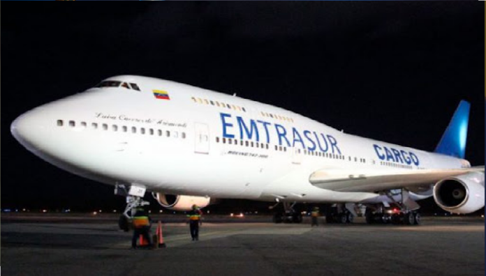 Venezuela rechaza robo avión Emtrasur