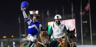 carrera caballos gana Junior Alvarado
