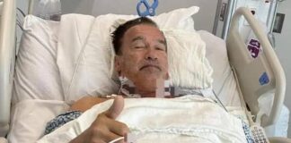 Arnold Schwarzenegger operado