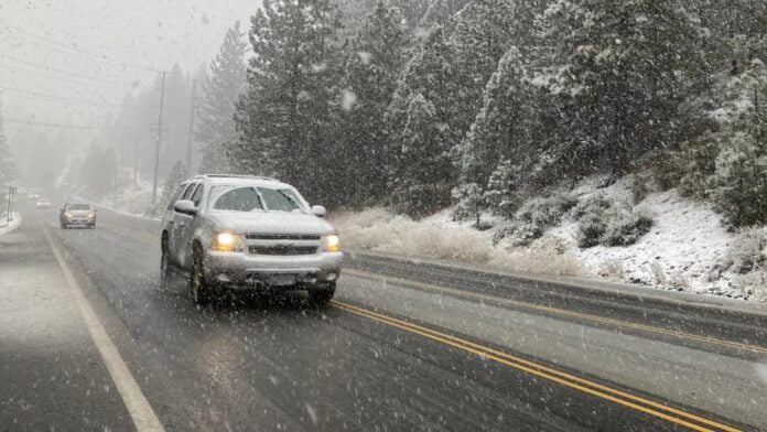 LLuvia y nieve en California