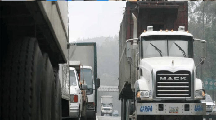 Restricción circulación transporte de carga