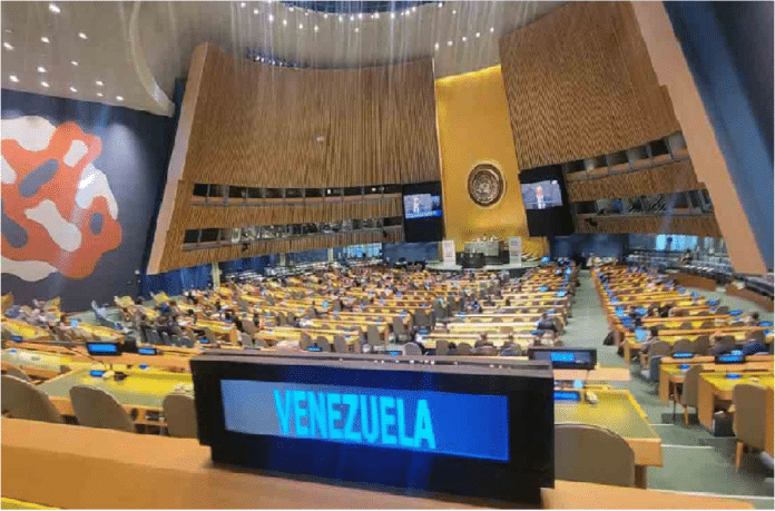 Venezuela respalda resolución ONU.