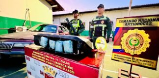 En Zulia incautan 36 panelas de estupefacientes en doble fondo de tanque del combustible