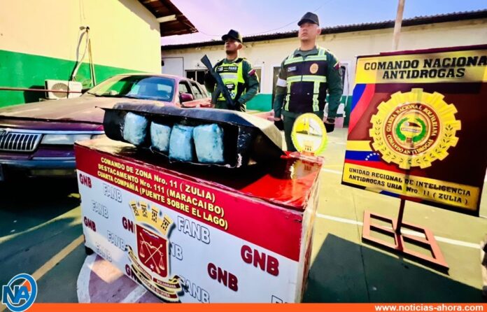 En Zulia incautan 36 panelas de estupefacientes en doble fondo de tanque del combustible