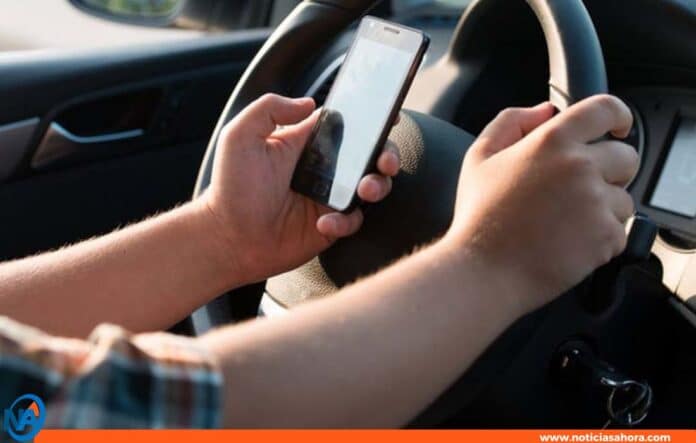 accidentes tránsito uso celular