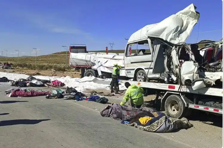 Accidente fatal en Bolivia