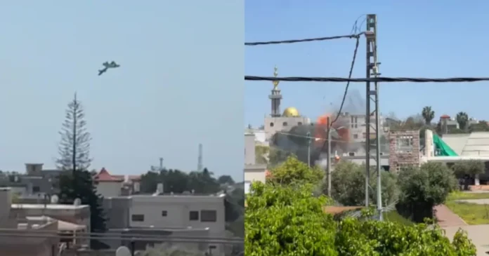Dron de Hezbolá impacta norte de Israel