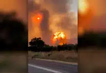 Explosión base militar Irak