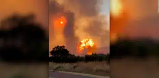 Explosión base militar Irak