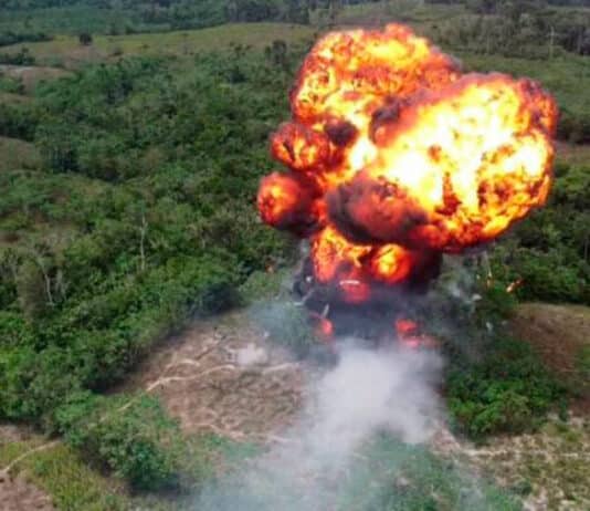 FANB destruye campamento minería ilegal Amazonas