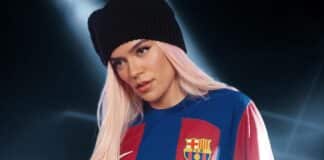 Karol G nueva camiseta FC Barcelona