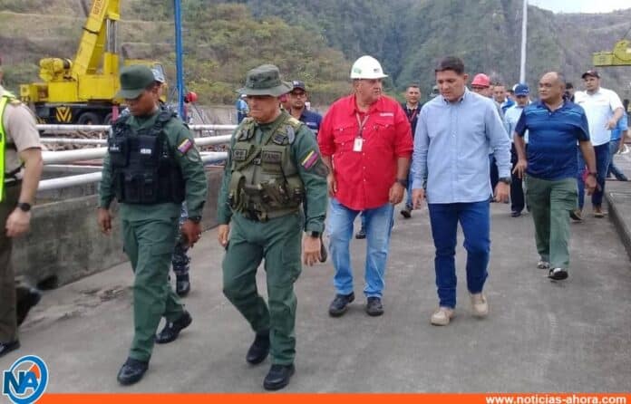 Ministro de Energía Eléctrica inspeccionó Hidroeléctrica La Vueltosa