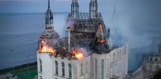 Misil ruso destruye castillo de Harry Potter