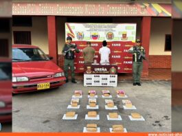 Táchira: Detenidos dos sujetos con sustancias ilícitas ocultas en cajas de cereal y protectores diarios