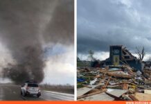 Tornados azotan el centro de Estados Unidos