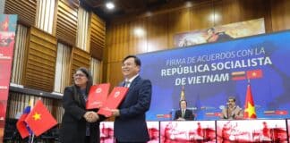 Venezuela Vietnam cinco acuerdos cooperación 