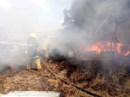 evacuan personas Aragua incendio forestal