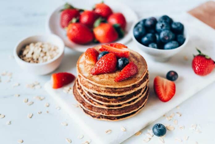 tortitas avena desayuno