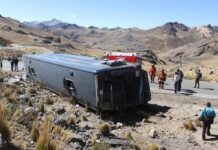 Accidente de autobús Perú