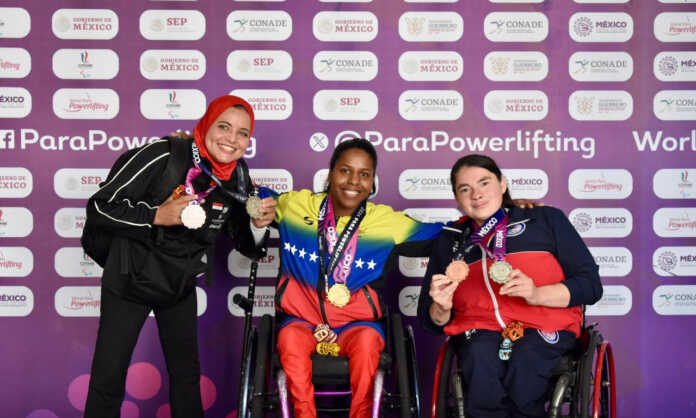 ¡Récord de las Américas! Clara Fuentes ganó oro en Copa Mundial de Para Powerlifting