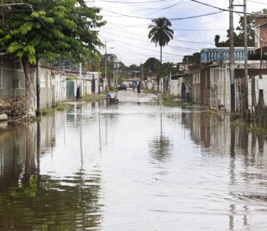 Familias afectadas lluvias Maracay 