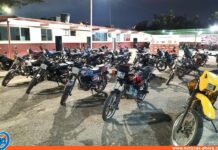GNB Zulia retuvo 42 motos durante patrullaje de seguridad este fin de semana
