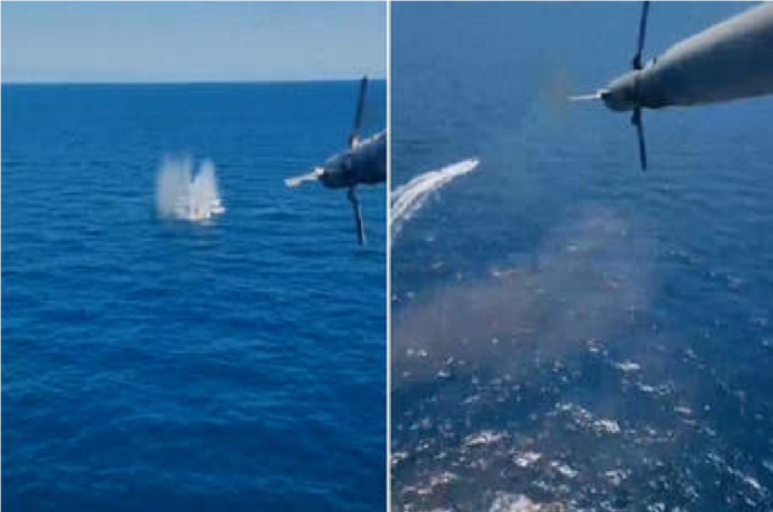 Helicópteros rusos acribillan lanchas ucranianas