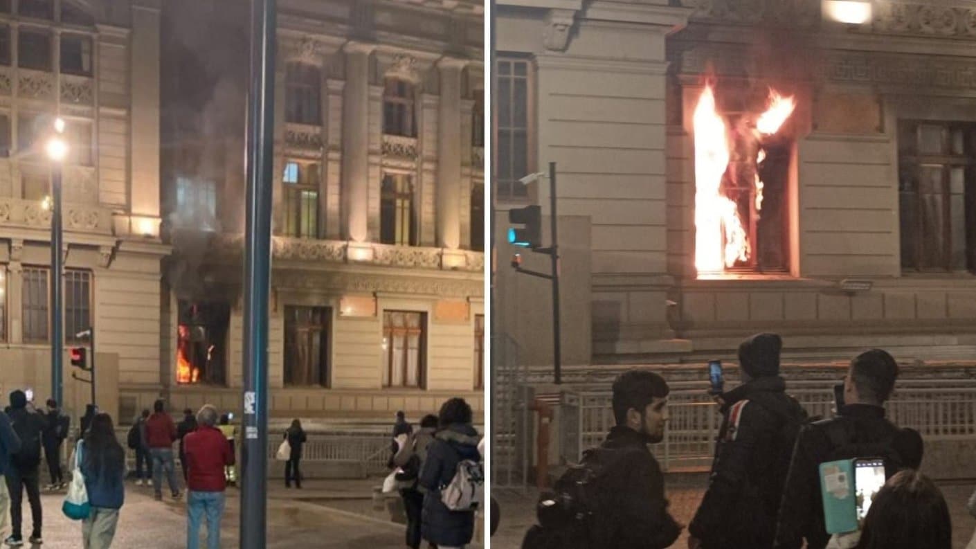 Incendio Corte Suprema Chile0