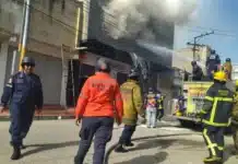 Incendio en Santa Rosa