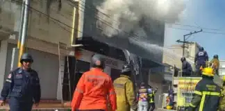 Incendio en Santa Rosa