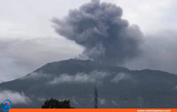 Indonesia Volcán Marapi