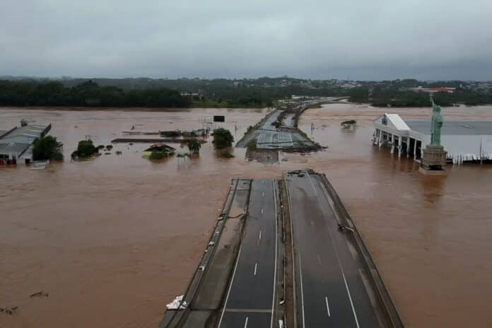 Inundaciones en Brasil