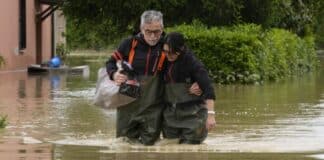 Inundaciones norte de Italia