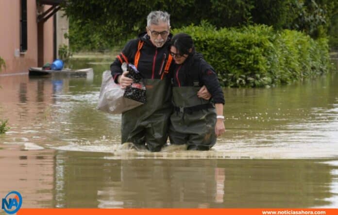 Inundaciones norte de Italia