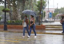 Lluvias en Mérida