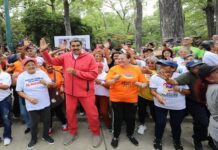 Maduro celebró día de abuelos