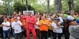 Maduro celebró día de abuelos