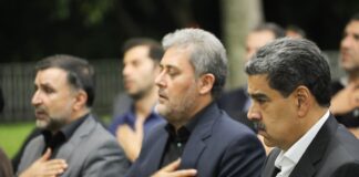 Maduro embajada Irán honores Ebrahim Raisi