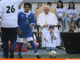 Papa Francisco encabezó el Día Mundial de los Niños en el Estadio Olímpico de Roma