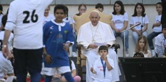 Papa Francisco encabezó el Día Mundial de los Niños en el Estadio Olímpico de Roma