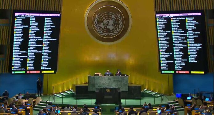 Venezuela celebra decisión ONU palestina