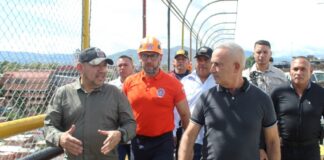 Autoridades inspeccionan estructura del Viaducto Viejo de San Cristóbal
