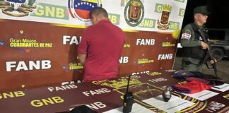 GNB Zulia capturó sujeto con una granada fragmentaria en zona limítrofe con Colombia