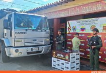 Retenido carbón vegetal por presunto contrabando de extracción en Táchira