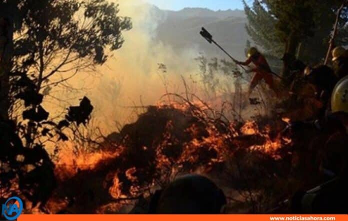Bolivia focos de calor