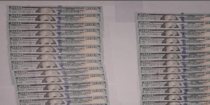 Capturada mujer billetes falsos Calabozo.0jpg