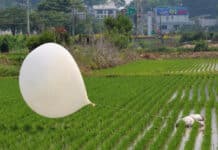 Corea Norte lanza globos parásitos Corea sur.