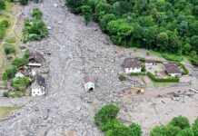 Inundaciones deslaves Suiza