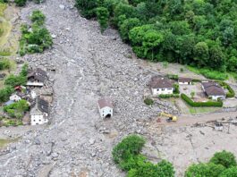 Inundaciones deslaves Suiza